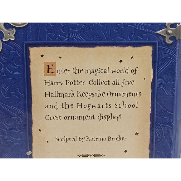 HARRY POTTER Dumbledore Ornament Hallmark Keepsake Professor Vintage Retired - Picture 8 of 9